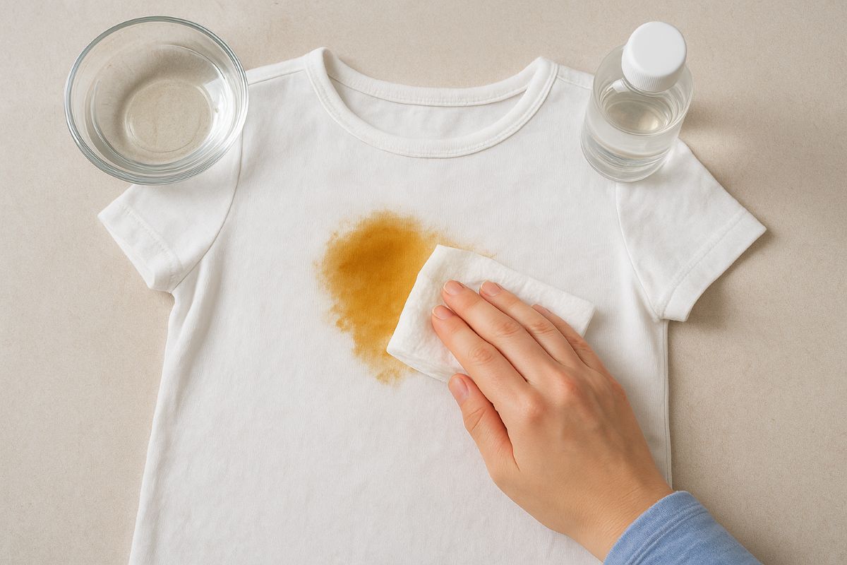 como quitar manchas de aceite de la ropa